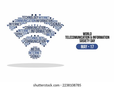 World Telecommunication And Information Society Day Poster Design