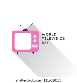 World televisi on day design template. Vector eps 10