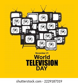 Día Mundial de la Televisión, 21 de noviembre, afiche y cartel