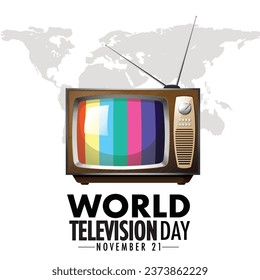 World Television day. November 21