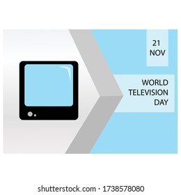 world television day vector illustration. background, banner.