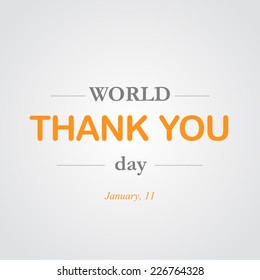 World thank you day