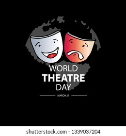 World Theatre Day concept. March 27