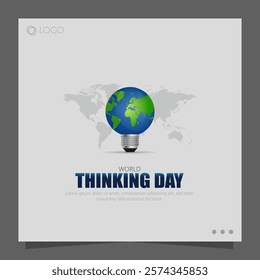 World Thinking Day is an annual celebration on February 22nd, observed by Girl Guides and Girl Scouts worldwide