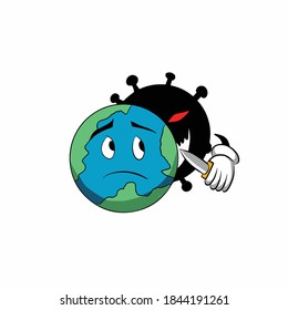 el hilo mundial es el hilo de la vida en el mundo que está en peligro de ser cortado por el virus de la corona