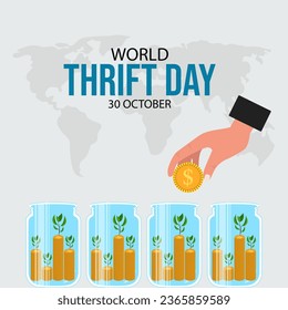 World Thrift Day is a global observance that encourages responsible spending, saving, and financial literacy to promote economic stability and personal financial well-being.