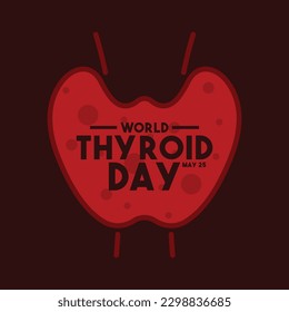 World Thyroid Day. May 25. Eps 10.