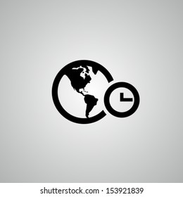 World time icon