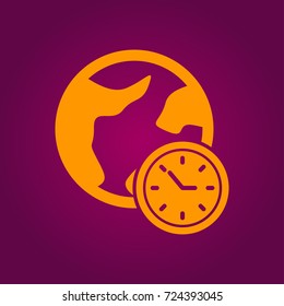 World time icon