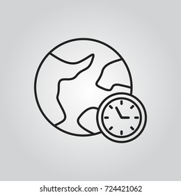 World time icon