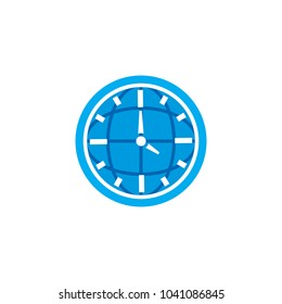 World Time Logo Icon Design
