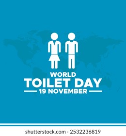 World Toilet Day. Toilet day creative concept. vector illustration world toilet day. World Toilet Day held on 19 November. banner, ads, poster design