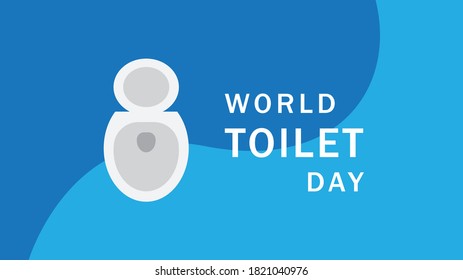 World Toilet Day. Vector illustration