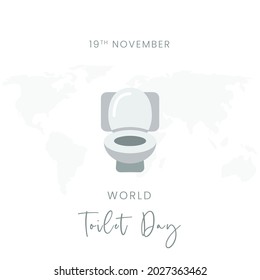 World Toilet Day, Vector illustration design.