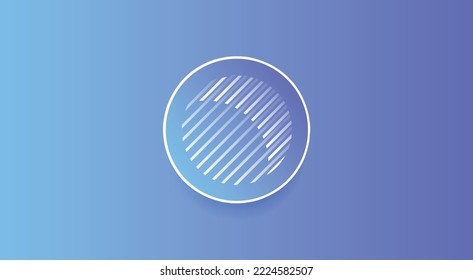 World Token, WORLD Coin cryptocurrency logo on isolated background with copy space. 3d vector illustration of World Token, WORLD coin icon banner design concept.
