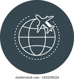 World Tour icon for your project
