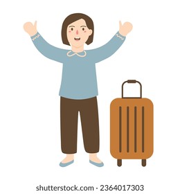 world tourism day celebration illustration