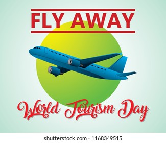 world tourism day cool cute pack app design web banner