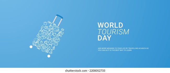 world tourism day creative