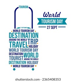 World Tourism Day Design Graphic