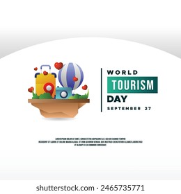 World Tourism Day Design Illustration