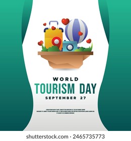 World Tourism Day Design Illustration