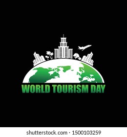 world tourism day design vector