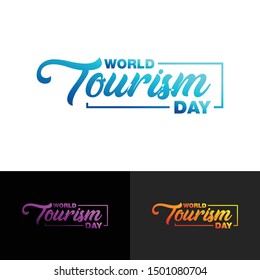 World Tourism Day Design Vector