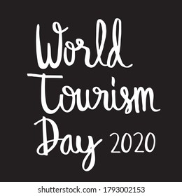 World Tourism Day - Hand Lettering