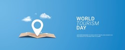 World Tourism Day, Travel Concept Vector Illustration