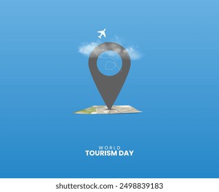 World Tourism Day. Travel concept, Tourism day vector design