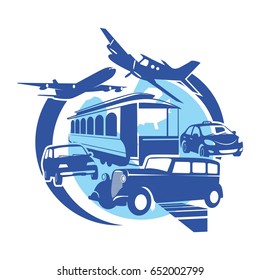 world transportation logo