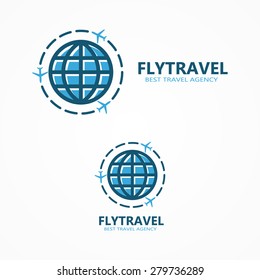 World travel logo