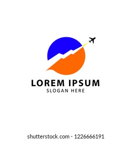 World travel logo template