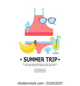World Travel. Vacations. Summer holiday. Tourism and vacation theme.