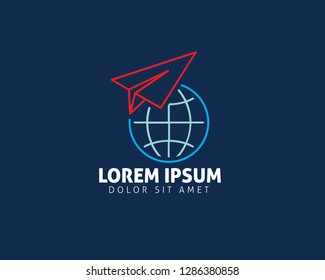World Travel Vector Logo