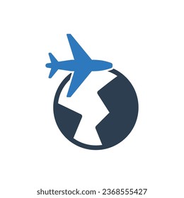 World Trip Icon Sign Symbol 