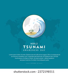 World Tsunami Day is raise awareness every year on November 5