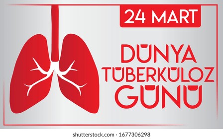 Welttuberkulosetag 24. März Türkisch: Dünya tüberküloz günü 24 mart