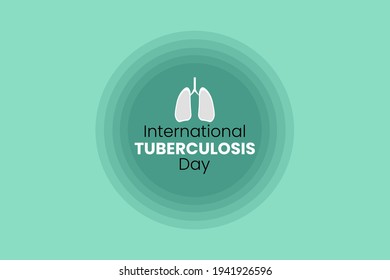 World tuberculosis day is designed to build public awereness about the global public epidemic of tuberculosis (TB). Poster and banner vector design.   