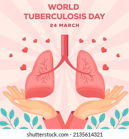 world tuberculosis day illustration design