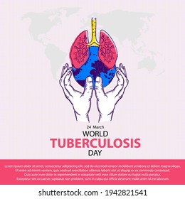 World Tuberculosis day, poster and banner