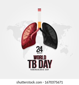 World Tuberculosis Day (TB day) banner background