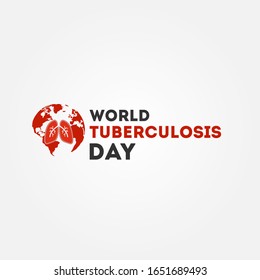 Diseño del Vector del Día Mundial de la Tuberculosis
