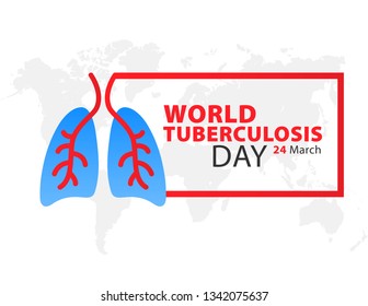 World Tuberculosis Day Vector Illustration.
