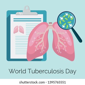 	
World Tuberculosis Day Vector Illustration. Suitable for greeting card, poster and banner.