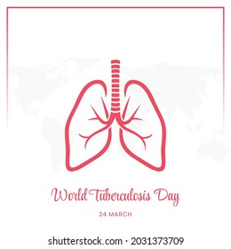 World Tuberculosis Day, Vector illustration design.