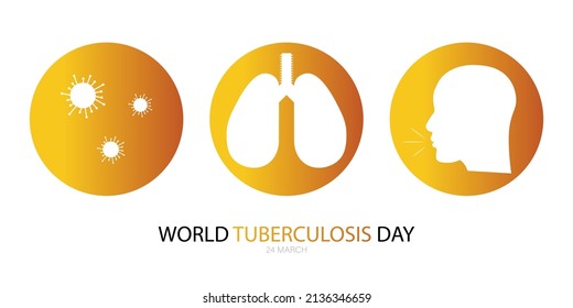 World Tuberculosis day vector illustration, 24 march.
