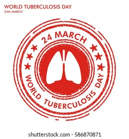 World TUBERCULOSIS (TB) day stamp