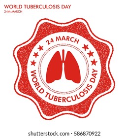 World TUBERCULOSIS (TB) day stamp